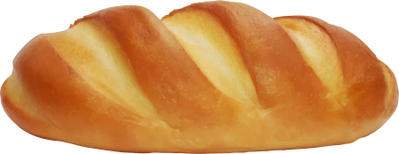 Батон сверху