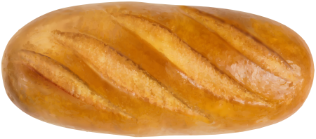 Мятый батон