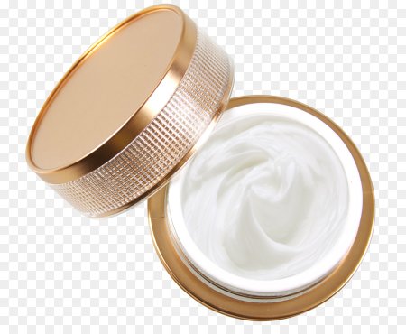 Баночка крема сверху