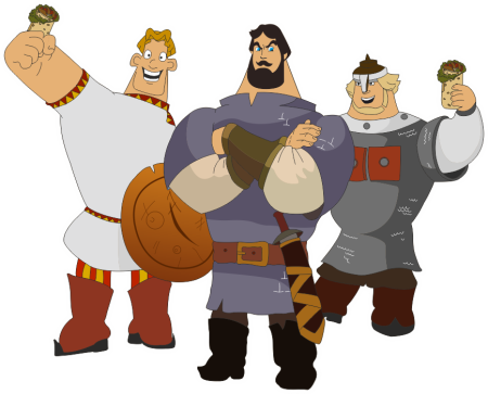 Три богатыря герои Добрыня