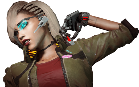 Cyberpunk 2077 робот