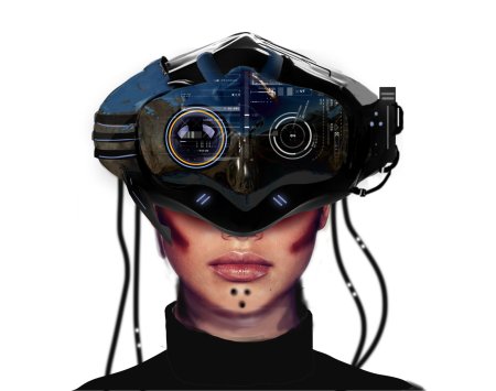 Cyberpunk 2077 шлем