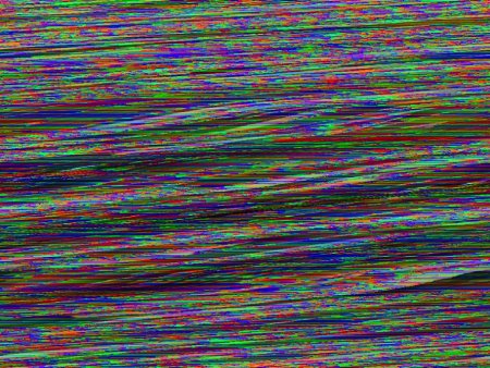 Глитч эффект VHS