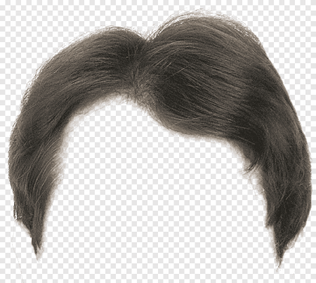 Прическа шторы PNG