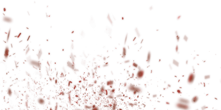 Пепел на белом фоне