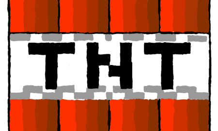 Динамит майнкрафт PNG