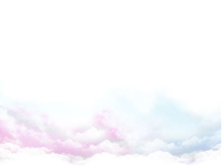 Розовые облака для фотошопа без фона