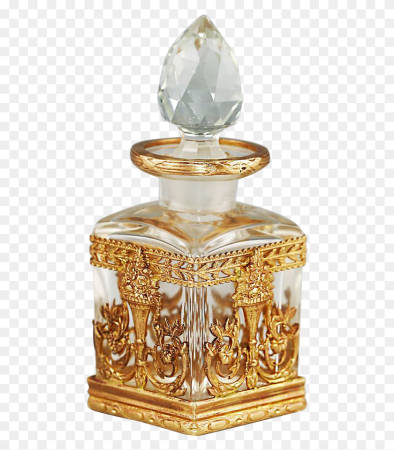 Духи золотой флакон Baccarat