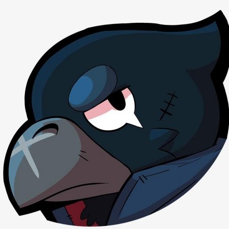 Золотой ворон из Brawl Stars