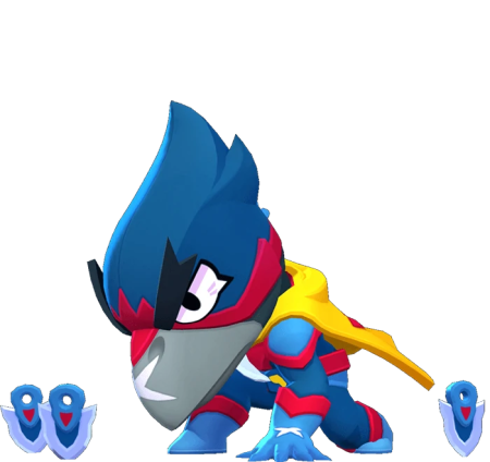 Золотой ворон меха Brawl Stars