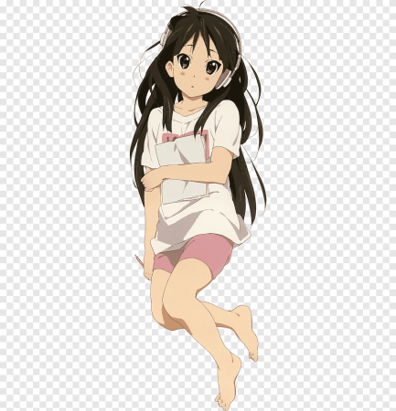 Mio Akiyama на прозрачном фоне
