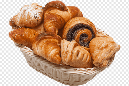 Корзинка с булочками