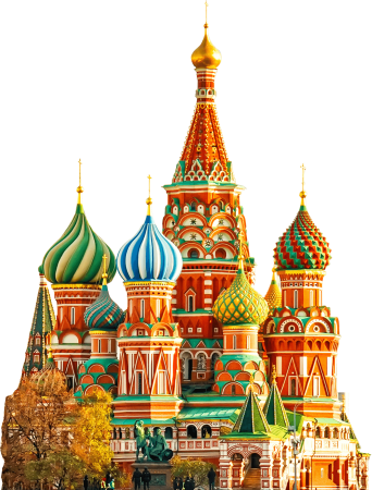 Василий Блаженный собор вектор