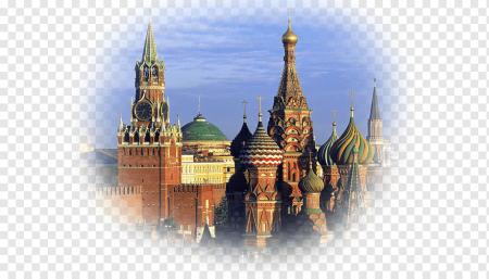 Силуэты достопримечательностей Москвы
