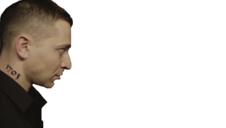 Оксимирон вид сбоку с тату 1703