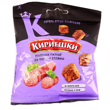 Сухарики кириешки ассорти, 200 гр