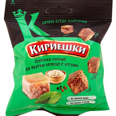 Сухарики кириешки ассорти, 200 гр