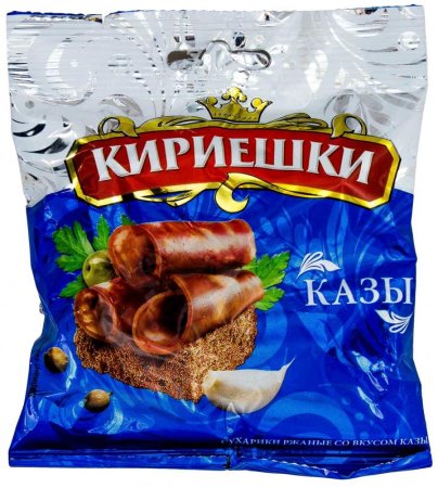 Кириешки сухарики ржаные со вкусом сыра, 40 г