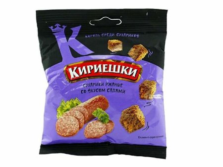 Сухарики кириешки 40г казы