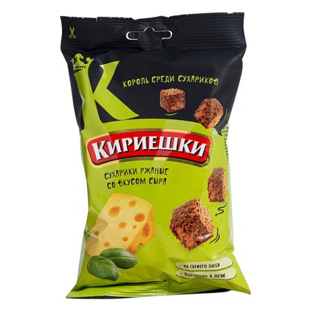 Сухарики кириешки в ассортименте 40г