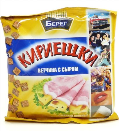 Сухарики кириешки ассорти, 200 гр
