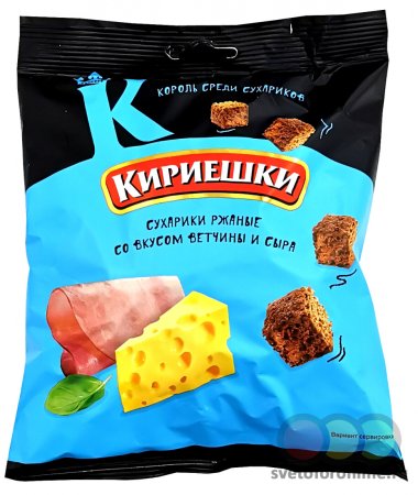 Сухарики Baguet краб кириешки 50г