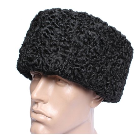 Шапка кубанка hats черный 54