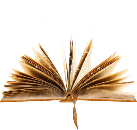 Книга на прозрачном фоне