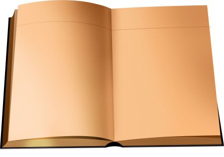 Рисунок раскрітой книги