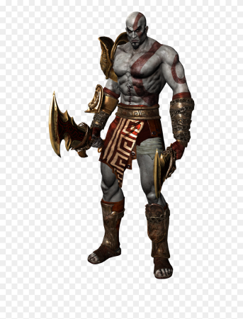 Кратос из God of War 4 в полный рост