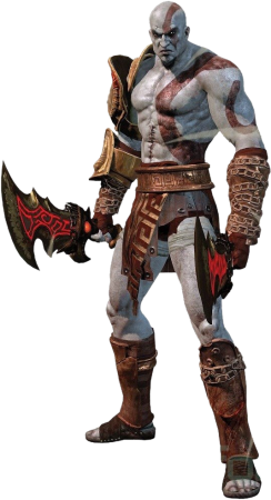 Кратос из God of War 4 в полный рост