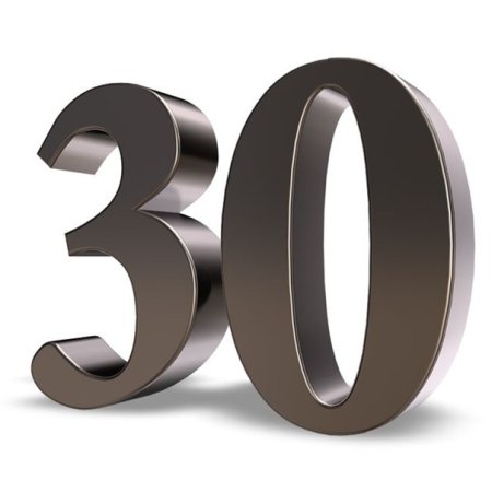 Цифра 30