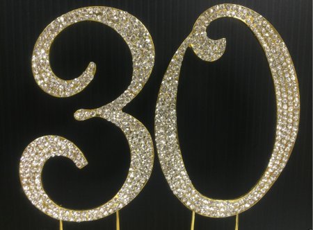 Цифра 30 красивая