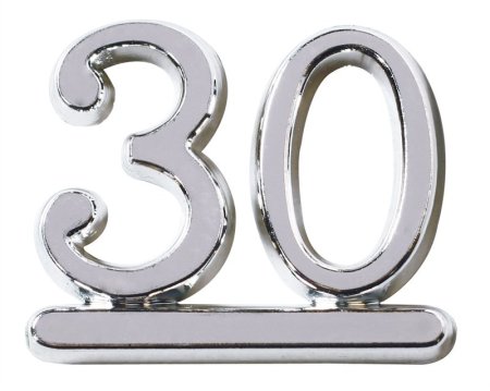 30 Лет золотые цифры