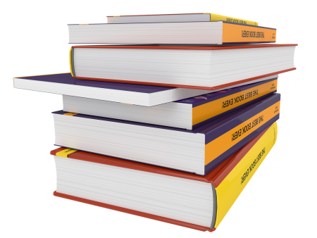 Книга на прозрачном фоне