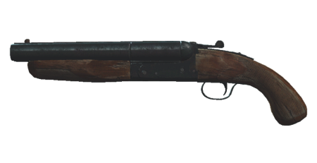 Fallout 4 двуствольный дробовик