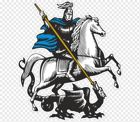 Юрий Долгорукий герб Москвы