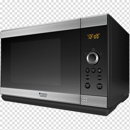 Микроволновая печь с едой