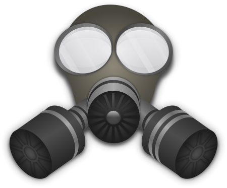 T Shirt Roblox противогаз