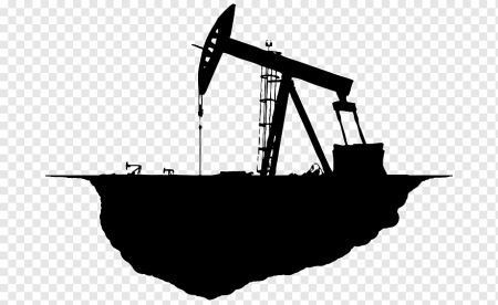 Нефтяная качалка вектор