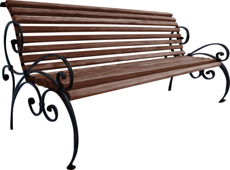 Скамейка без фона