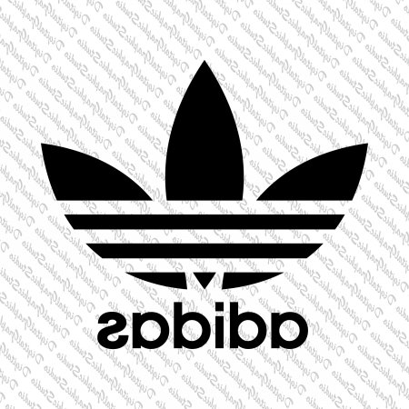 Пинк адидас лого