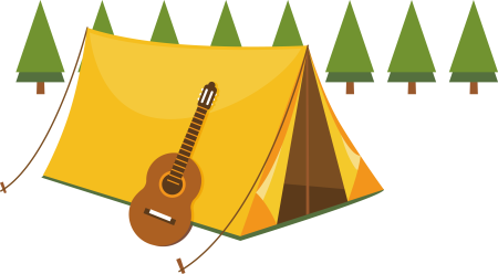 Tent / Tent / – палатка vector