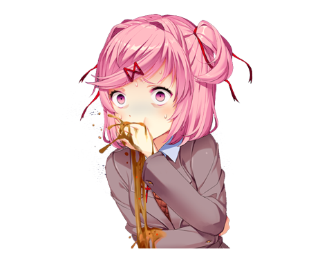 DDLC Нацуки спрайты