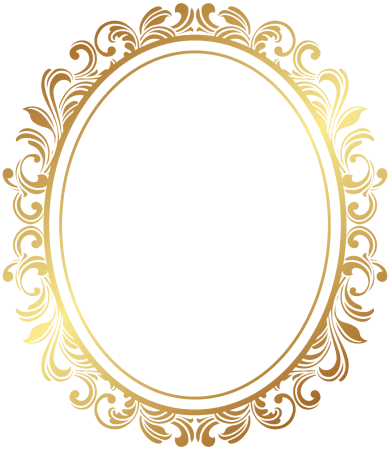 Овальная рамка