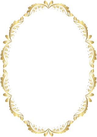 Рамка овал