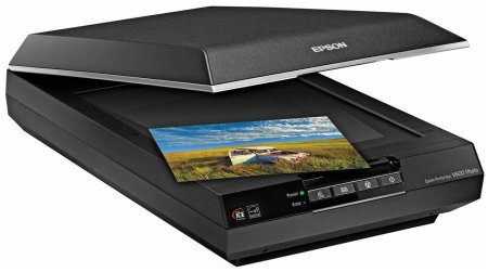 Цена сканер Epson perfection v600 photo черный