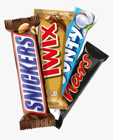 Snickers батончик PNG
