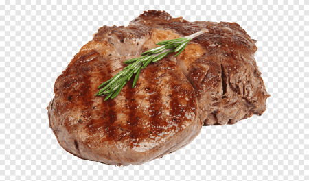 Кусок жареного мяса