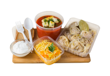 Макароны с мясом